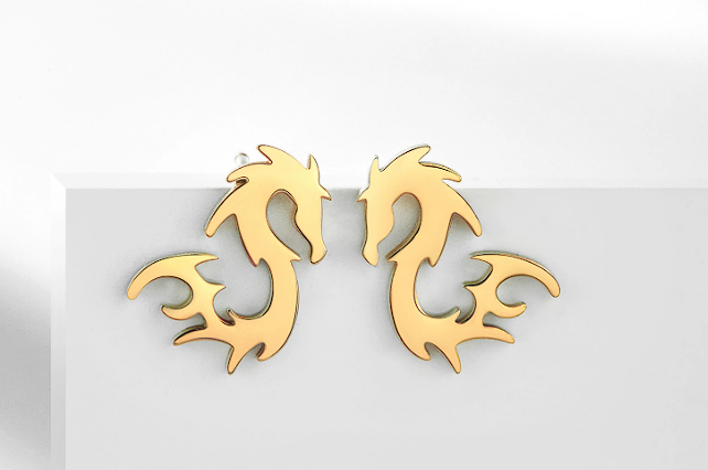 Aretes Dragón